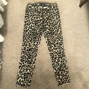 Paige brand animal print jeans